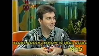 1996  BuzzAldrin & Matthew Williams on The BIG BREAKFAST  1996