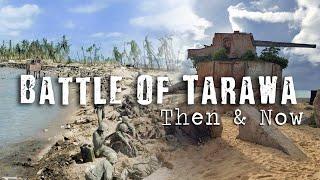 Battle of Tarawa THEN & NOW | Betio Island | Kiribati