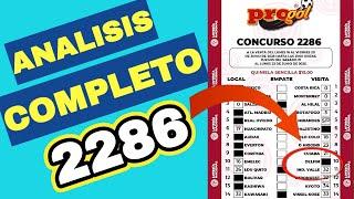 PRONOSTICOS quiniela PROGOL 2286 - LA NUEVA