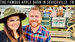 The famous Apple Barn in Sevierville, Tennessee! | Smoky Mountain’s best apple cider & family fun!