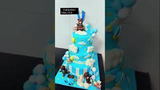 Full￼ fondant cake new designing #likeAnd#subscribe cakedecoratinglover #bestbirthdaycakedesignforgi