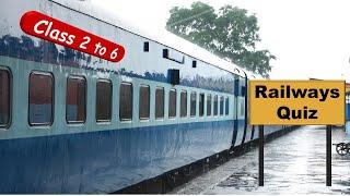 Indian Railways GK quiz | Amazing Facts   #gk  #railwaysquiz