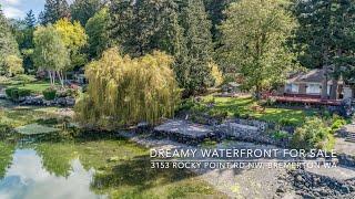 (JUST LISTED) Dreamy Waterfront for Sale - 3153 Rocky Point Rd NW, Bremerton, WA 98312