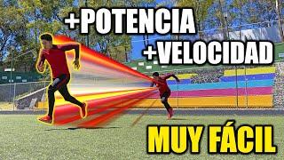 CONVIÉRTETE en el MÁS RÁPIDO de tú equipo MUY FÁCIL ️ Ejercicios FÁCILES de VELOCIDAD en FUTBOL