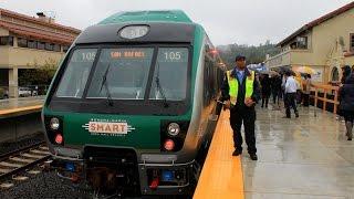 SMART in San Rafael: The First Passenger Train In 54 Years!