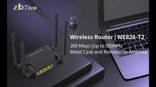 Zbtlink Wireless Router(WE826-T2)