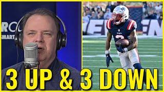 3 Up and 3 Down w/ Greg Bedard Following Week 12 of The NFL Season