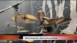 Mario Duplantier (Gojira) Soundcheck on Stage!