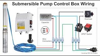 How to Wire Submersible Motor Control Box | By "ELEKTRICAR 1"