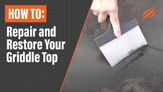 How To Repair and Restore Your Blackstone Griddle Top | Blackstone Griddles