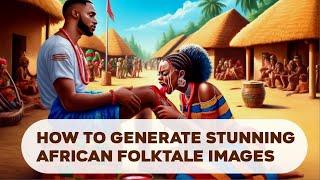 Are You Struggling To Generate Stunning African Folktale Images, This is how I generate my images.