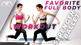 FULL BODY STRENGTH ballet WORKOUT with Maria Khoreva and Sofya Khoreva