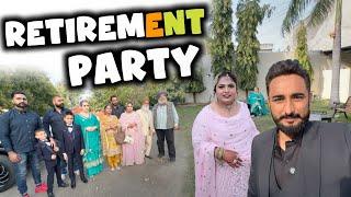 Thanks sarya da party attend karn lai | Retirement farewell party | khoo wale