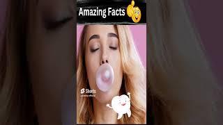 Mind Blowing Facts About chewing gum  #shorts #viral #facts