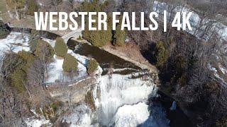 Come See Webster Falls! | Canadian Waterfalls | Cinematic 4K Drone Footage | Canada 2022