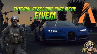 Fivem Pure Mode - Tutorial fix