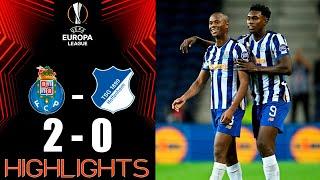 Porto vs Hoffenheim 2-0 Melhores Momentos & GOLOS | Liga Europa 2024