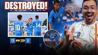 India U17 vs Brunei U17 13-0 | Reaction