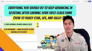 5 Secrets To Ranking Up In Scouting (After Becoming A First Class, Star, Or Life Scout)