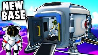 EPIC Space Base!  NEW Base Building & Habitat Update in Astroneer!  (Astroneer Multiplayer Gameplay)