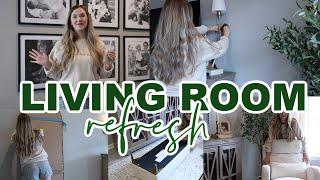 2025 LIVING ROOM REFRESH | ASKING CHAT GPT TO HELP ME DECORATE MY HOUSE!!! | Lauren Yarbrough