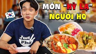 3 món ăn bình thường ở Việt Nam nhưng kỳ lạ ở Hàn Quốc !?