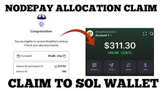 NODEPAY AIRDROP CLAIM - Check $NC Token Allocation | Nodepay Listing Date