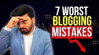 7 Blogging Mistakes To Avoid For Beginners (2025)‍️ Avoid These Blogging Mistakes For Beginners 