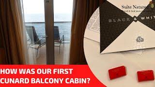 Cunard Queen Elizabeth Balcony Cabin Review - 4K