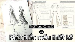 Cách thể hiện bản vẽ THIẾT KẾ THỜI TRANG I Học thiết kế I Development Design