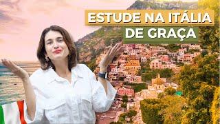 [INFORMAÇÕES] COMO ESTUDAR NA ITÁLIA DE GRAÇA COM BOLSA DE ESTUDOS