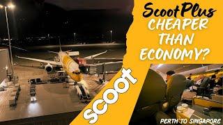 Is SCOOT'S (almost?) BUDGET BUSINESS CLASS Actually Any Good? ScootPlus Boeing 787-9 Flight Review