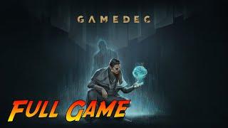 Gamedec | Complete Gameplay Walkthrough - Full Game | No Commentary