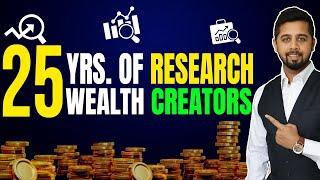 25 Wealth creators for 25 years | Framework to identify multibagger stocks | Biggest wealth creators