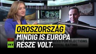 Russia Today élő interjú: Oroszország Európa része!