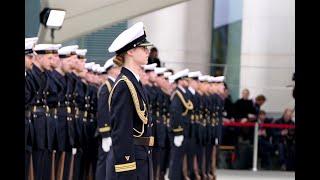 Presentation march of the Navy on April 24, 2024 in the Chancellery