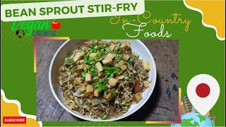 Bean Sprout Stir-Fry  | Vegan Globetrotter