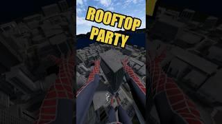 Spider-Man VR ROOFTOP PARTY 2  #vr #virtualreality #spiderman #gaming