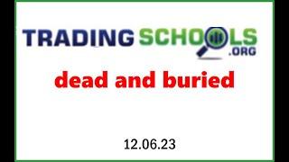 Dr  Handley's Review: Trading Schools dead and buried