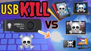 USBKILL V4 vs Macbook - Chromebook - Tablet - TV & PC! ️️ (Over $1000 Worth of Devices Destroyed)