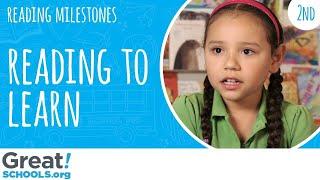 Does your 2nd grader read to learn like this? - Milestones from GreatSchools