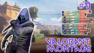 Valorant Omen Montage: ACES and PISTOL ONE-TAPS  | #9