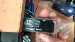 USB Safety Tester 3-30V