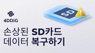 [SD 카드 복구] 손상된 SD 카드 데이터 손실 없이 고치는 10가지 방법