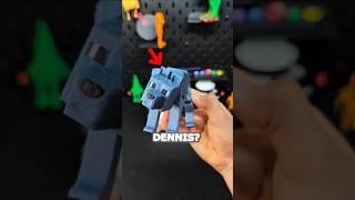 I 3D Printed Dennis the Wolf from the Minecraft Movie Steve's dog