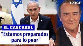 "Hay unos 10 millones de israelíes dentro de refugios", Roni Kaplan, portavoz del Ejército israelí