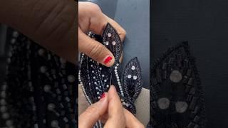 Hand embroidery gown #reels #viral #embrioderywork #manufacturing #video