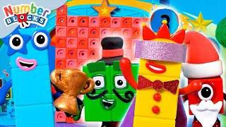 Top of the Blocks - Who's the Winner? | Toy Play & Count | @Numberblocks