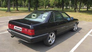 Audi 100 black. Как я красил сотку в гараже. Тест на лучший лимонад Тархун