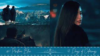 12 Days of Colorings - Day 1 - Pristine Blue